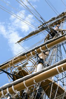 Ship Mast Royalty Free Stock Photography