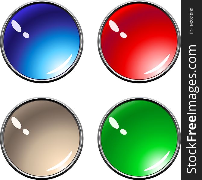 Sample internet buttons different colors. Sample internet buttons different colors