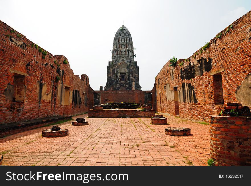 Ayutthay Historical Park in Thai