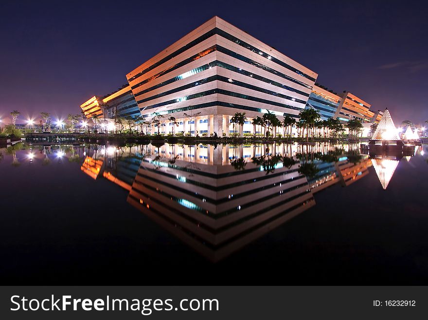 Reflection Of Government Complex