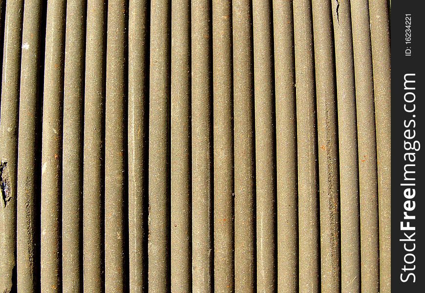 Detail photo texture of the old welding electrodes background. Detail photo texture of the old welding electrodes background