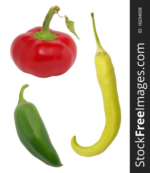 Assorted hot peppers