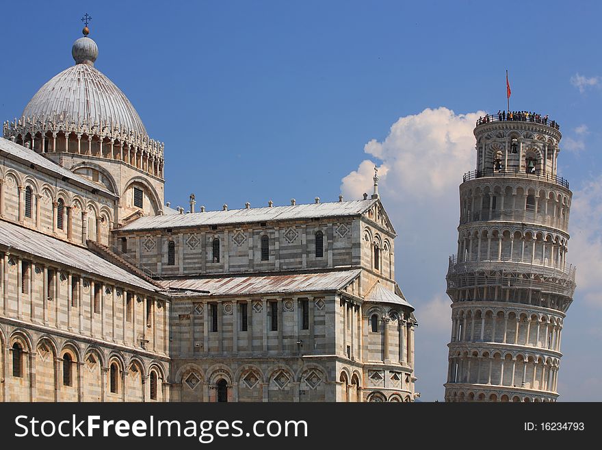 Leaning Tower Of Pisa With