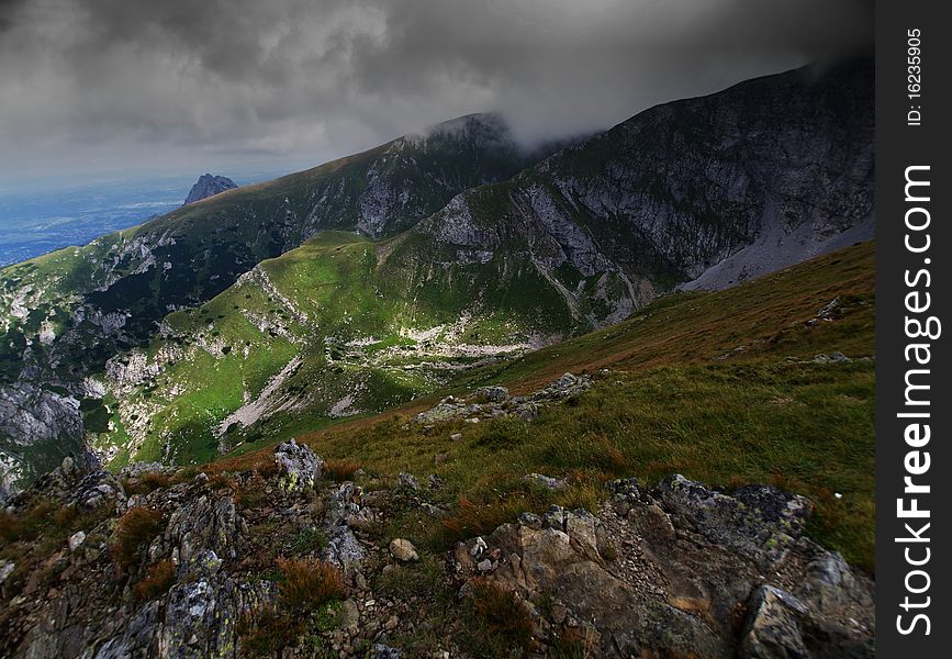 Summer in Polish mountains Tatry