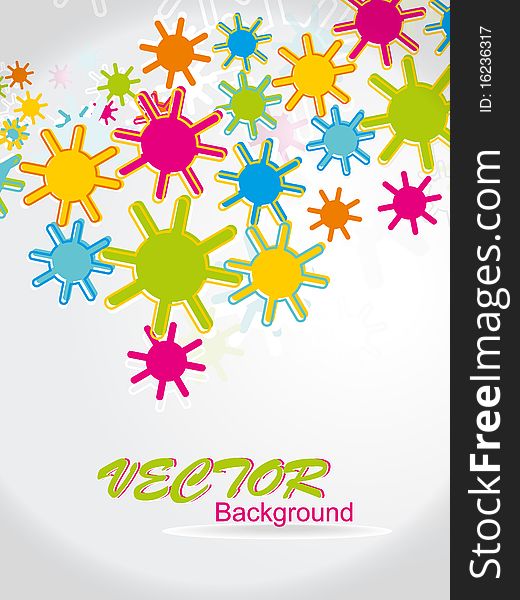 Vector Illustration Of Abstract Background