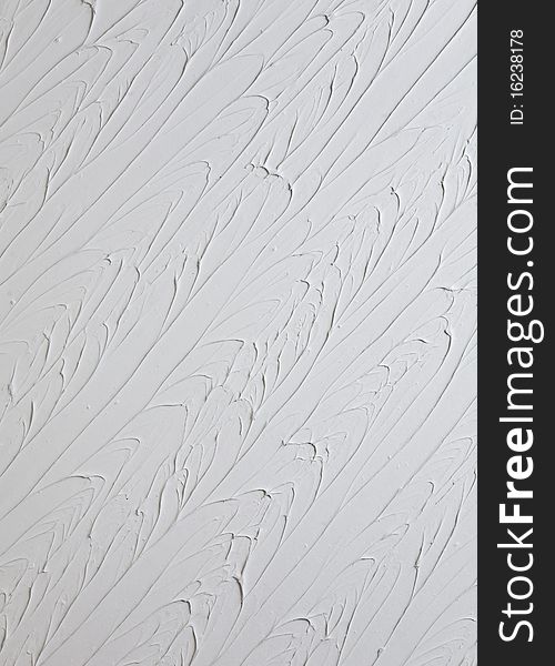 Decorative stucco texture