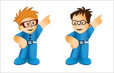 Cartoon Businessman Royalty Free Stock Photo Cartoon Businessman Royalty Free Stock Photo