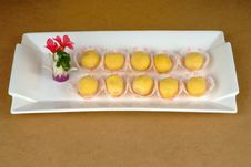Taro, Sweet Potato Ball Stock Images Taro, Sweet Potato Ball Stock Images