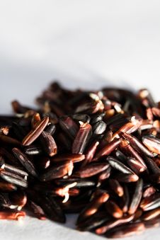 Natural Milled Red Gaba Rice Royalty Free Stock Photo Natural Milled Red Gaba Rice Royalty Free Stock Photo