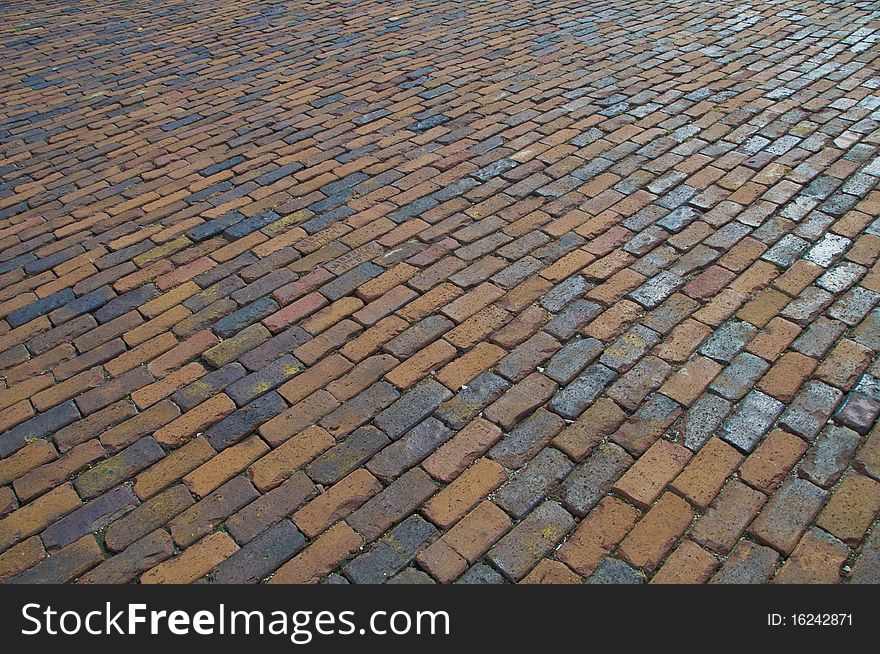 Brick Pavement Texture