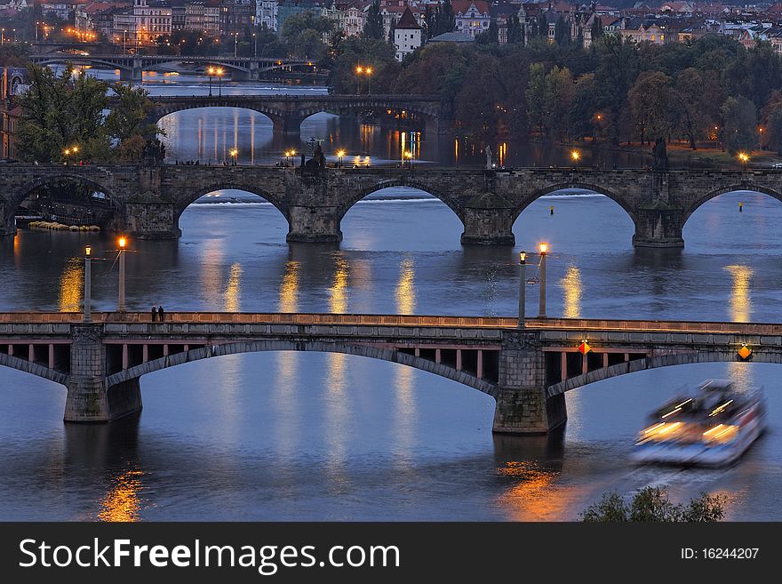 Bridges in Prague