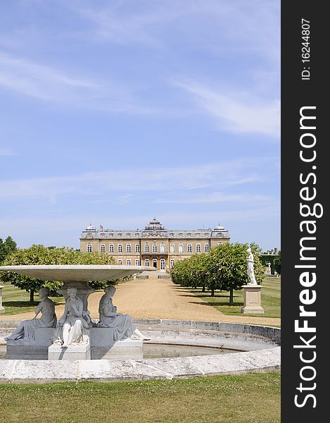 Statues Decorating English Gardens