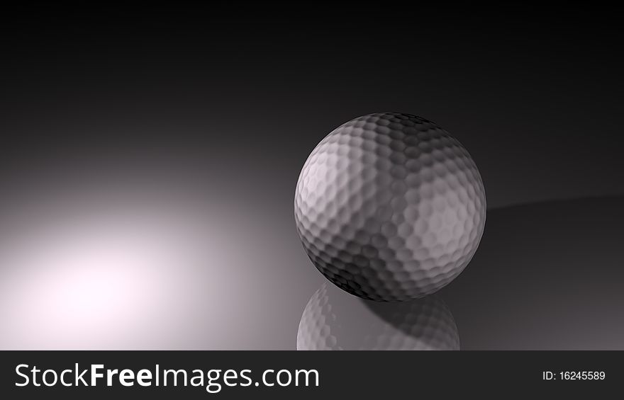 Golf ball neutral silver wallpaper. Golf ball neutral silver wallpaper