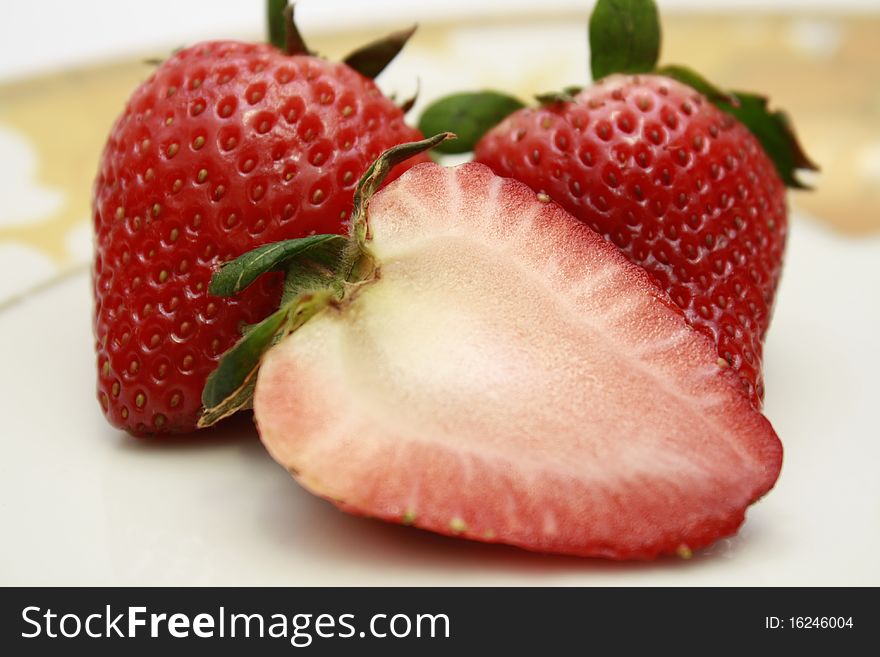 Fresh strawberries