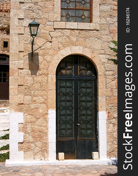 Old house in Monemvasia, Greece