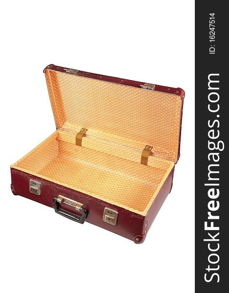 Old vintage suitcase