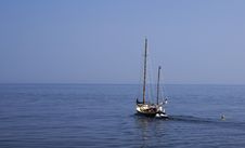 Boat Heading Out Stock Image Boat Heading Out Stock Image
