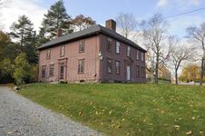 Colonial House In Massachusetts Stock Images
