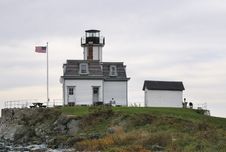 Rose Island Lighthouse Royalty Free Stock Images Rose Island Lighthouse Royalty Free Stock Images