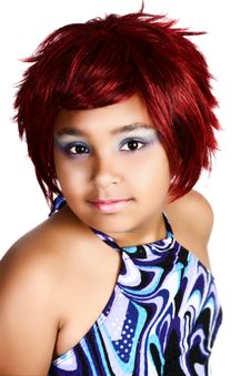 Free Glamor Child Stock Image - 16258001