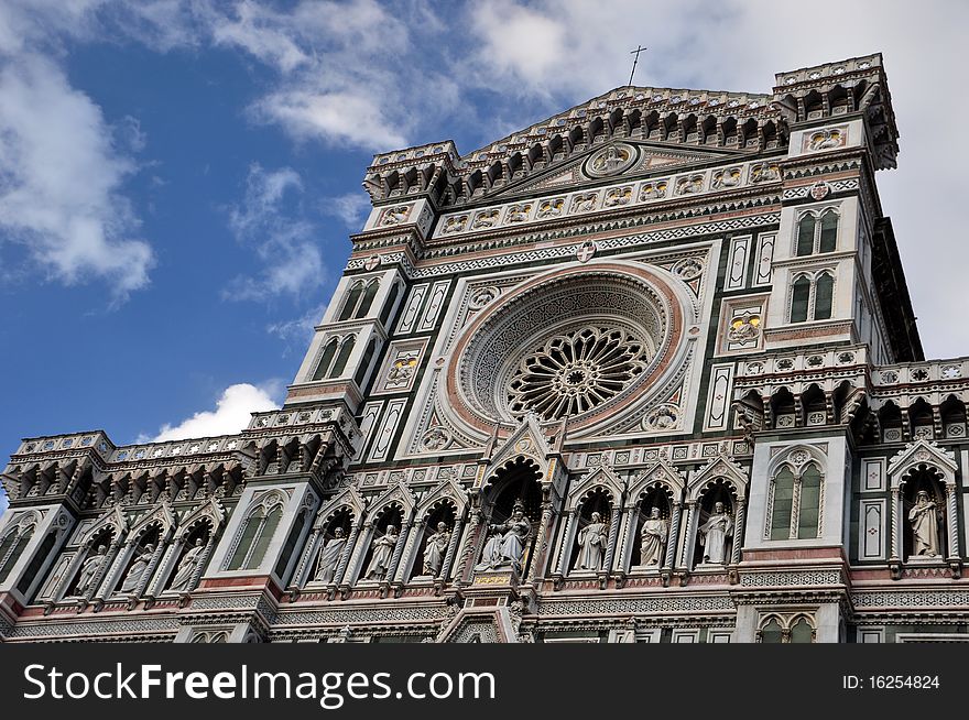 The Florence Cathedral, Tuscany, Italy. The Florence Cathedral, Tuscany, Italy