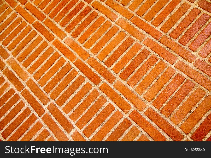 Abstract background made up of brown tiles