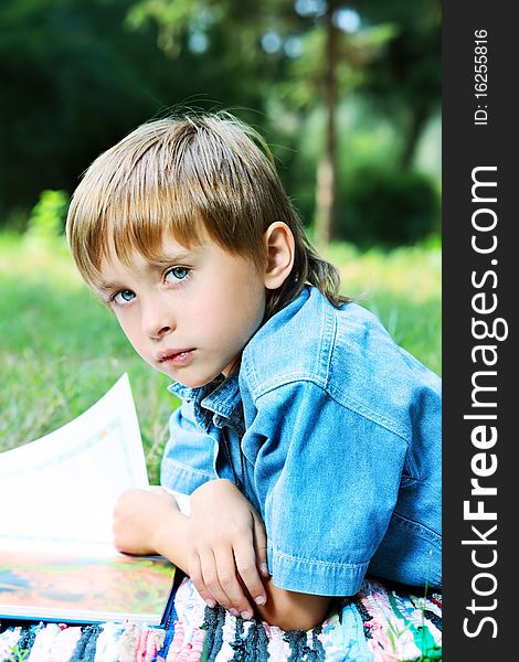 Boy At A Park