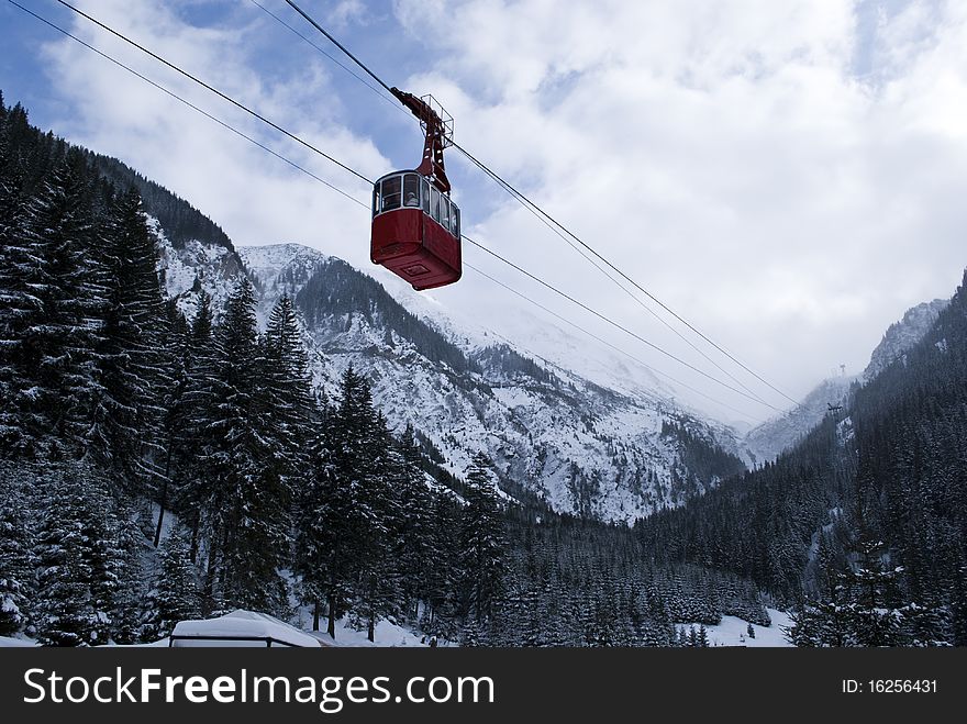 Chairlift To Mountains