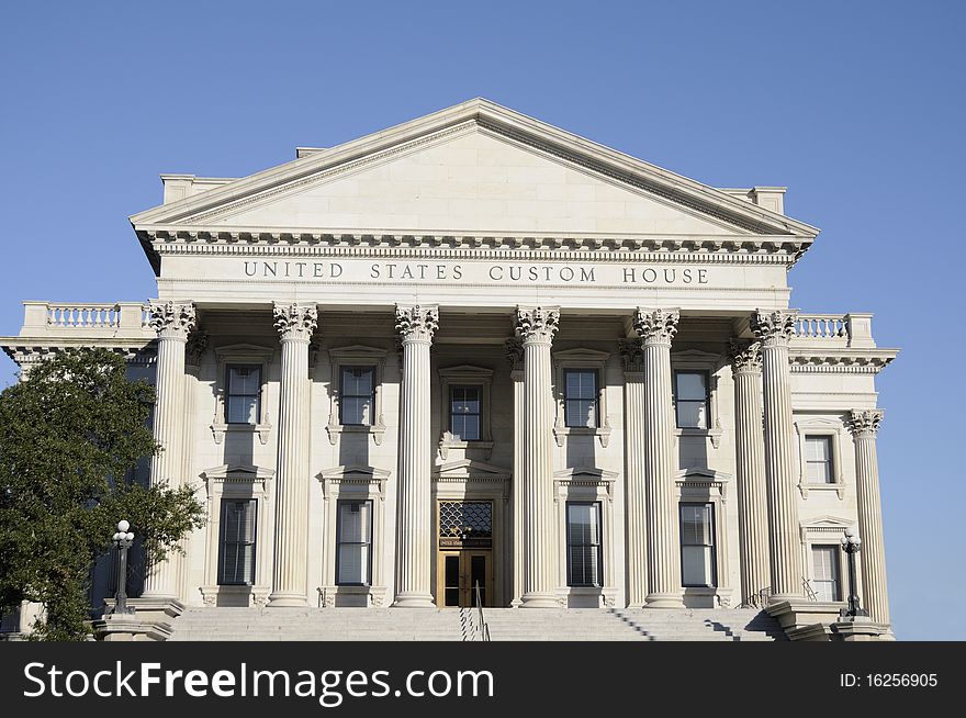 The United States Custom House in Charleston, South Carolina