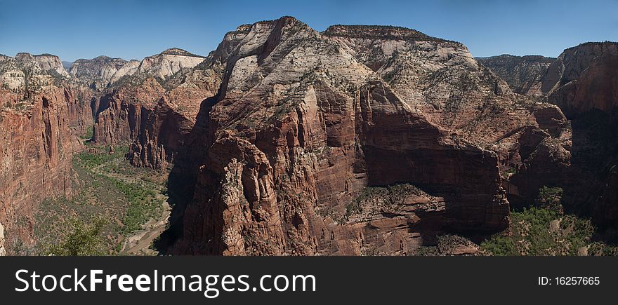 View from Angel's Landing, Zion National Park