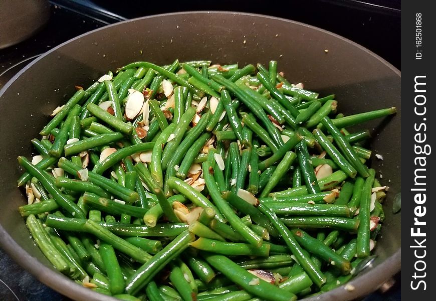 Yummy Green Beans with almonds