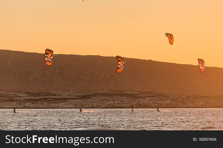 Kitesurfing, Kite Sports, Horizon, Boardsport