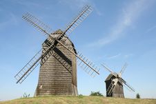 Windmills Stock Image