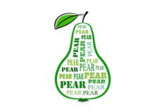 Green Pear Royalty Free Stock Photo Green Pear Royalty Free Stock Photo