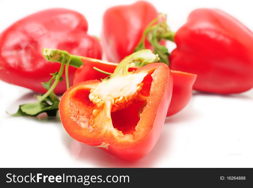Red peppers