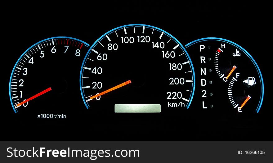 Closeup view of the dashboard. dashboard monitoring. Closeup view of the dashboard. dashboard monitoring.
