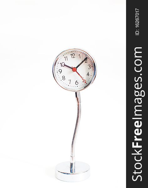 Modern Table Clock Isolated