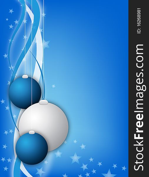 Blue abstract christmas background for design. Blue abstract christmas background for design