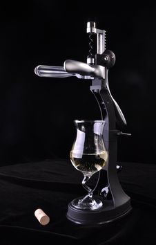 Modern Wine Opener Royalty Free Stock Photos Modern Wine Opener Royalty Free Stock Photos