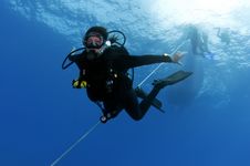Diver Royalty Free Stock Photo