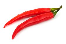 Red Hot Chili Pepper Stock Photography