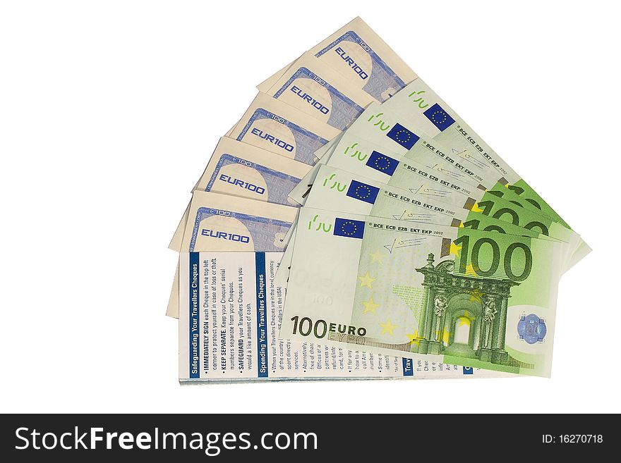 Travel cheques and euro