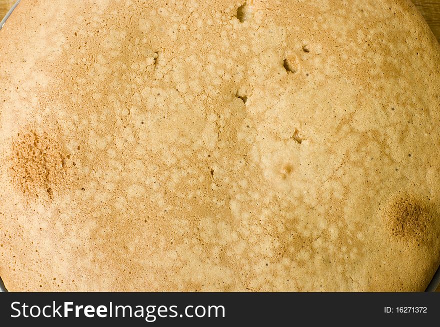 Pie crust as a background
