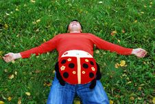 Rest On A Grass Stock Image Rest On A Grass Stock Image