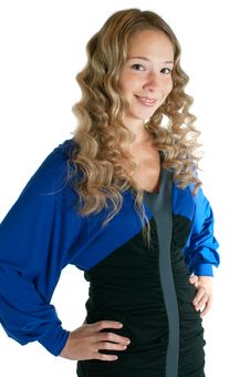 Girl In Dress Stock Photo Girl In Dress Stock Photo