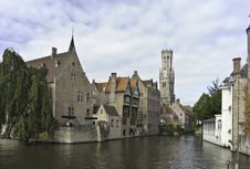 Bruges Riverscape Stock Image Bruges Riverscape Stock Image