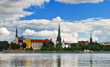 View Of Riga Royalty Free Stock Photo View Of Riga Royalty Free Stock Photo