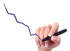 Hand Drawing Diagram Royalty Free Stock Photography Hand Drawing Diagram Royalty Free Stock Photography