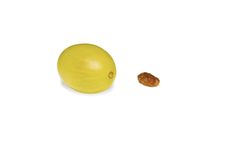Grape And Raisin Isolated Over White Royalty Free Stock Images Grape And Raisin Isolated Over White Royalty Free Stock Images