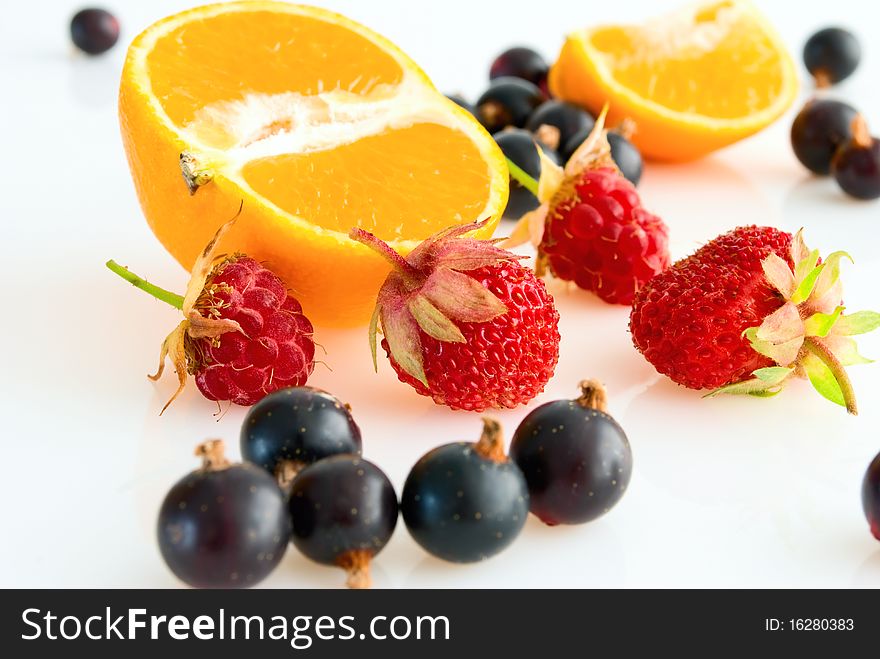 Berry-fruit mix.